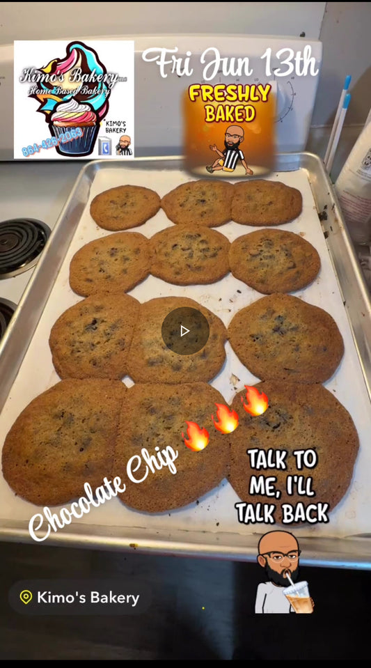Gourmet Cookies (3 for $5.50) (13 for $20)